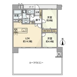 アルティスタ大阪城東　の物件間取画像